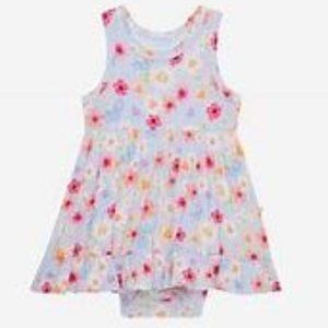Posh Peanut Carissa Racerback Twirl Bodysuit dress